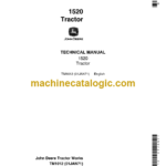 John Deere 1520 Tractor Technical Manual (TM1012)