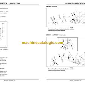 John Deere PRO850, PRO900, PRO911 Utility Backhoes Operator’s Manual (OMKV18678)