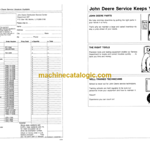 John Deere 146 Farm Loader Operator’s Manual (OMW37996)