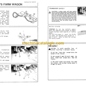 John Deere 1075 Farm Wagon Operator’s Manual (OMW28567)