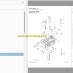 Hitachi ZX85USB-6 Hydraulic Excavator Parts Catalog & Equipment Components Parts Catalog