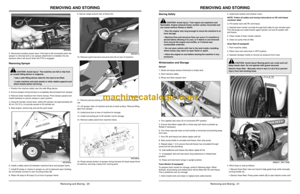 John Deere HD200 Sprayer Attachment for ProGator Operator's Manual (OMTCU19538)