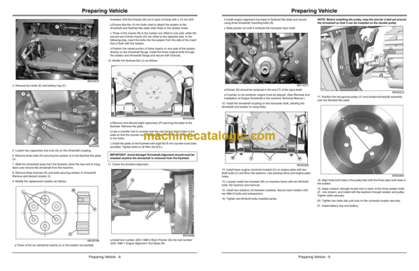 John Deere 600 Liter High Dump Material Collection System (MCS) Operator's Manual (OMTCU31163)