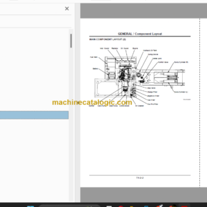 Hitachi EG70R-3 Rubber Crawler Carrier Technical and Workshop Manual