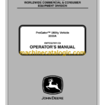 John Deere 2030A ProGator Utility Vehicle Operator's Manual (OMTCU27974)