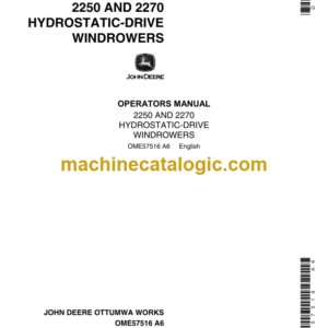 John Deere 245 Farm Loader Operator's Manual (OMW28503)