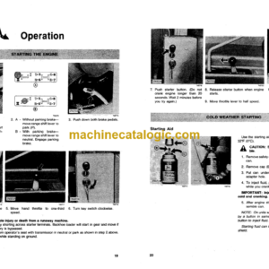 John Deere 310B Backhoe Loader Operator’s Manual (OMT79465)