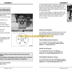 John Deere F680 Front Mower ZTRAK Operator’s Manual (OMTCU51505K9)