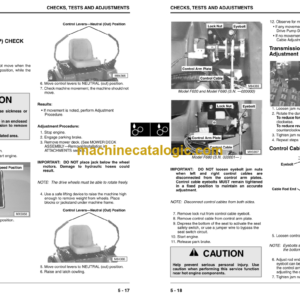 John Deere F620 F680 and F687 Z-TRAK Technical Manual (TM1678)