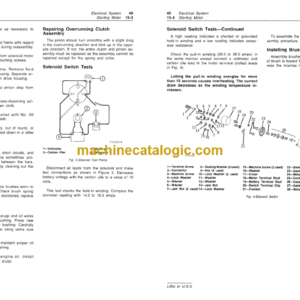 John Deere 7630 Knuckleboom Loader Technical Manual (TM1147)