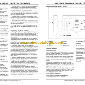 John Deere BP45LE and BP65LE Backpack Blowers Technical Manual (TM104119)