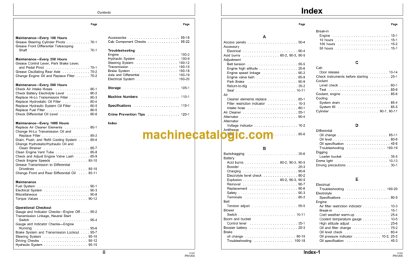 John Deere 244E Loader Operator's Manual (OMAT168872)