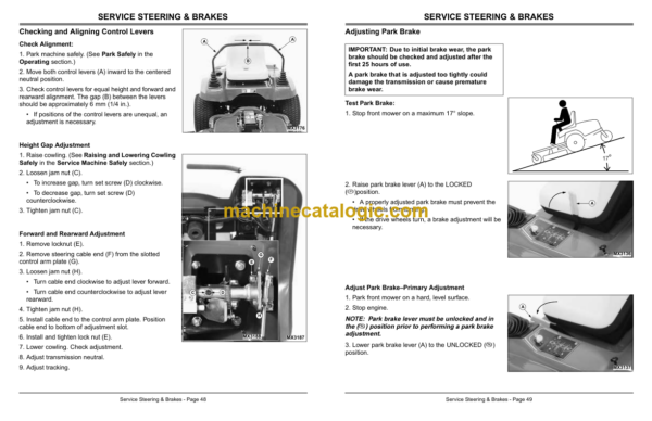 John Deere F680 Front Mower ZTRAK Operator's Manual (OMTCU51505K9)