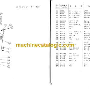 Hitachi UH03-4 CONSTRUCTION & PARTS LIST