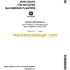 John Deere 7100 Mounted Max-Emerge Planters Operator's Manual (OMA33814)