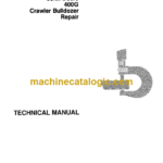 John Deere 400G Crawler Bulldozer Repair Technical Manual (TM1412)