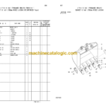 Hitachi ZX35U-3 Underground Work Machine Parts Catalog