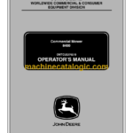 John Deere 8400 Commercial Mower Operator's Manual (OMTCU23702)
