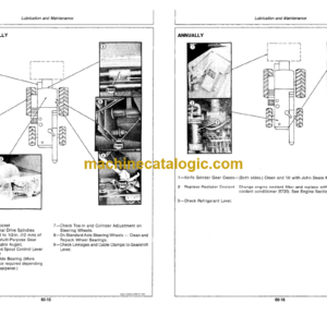 John Deere 5720 and 5820 Self-Propelled Forage Harvester Operator’s Manual (OME73767)