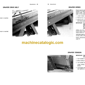 John Deere 580 Windrower Operator’s Manual (OMW21454)