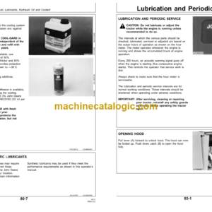 John Deere 6600 Tractor Operator’s Manual (OMAL81271)