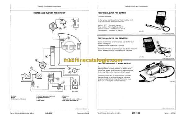 John Deere 3150 Tractor Technical Manual (TM4410)