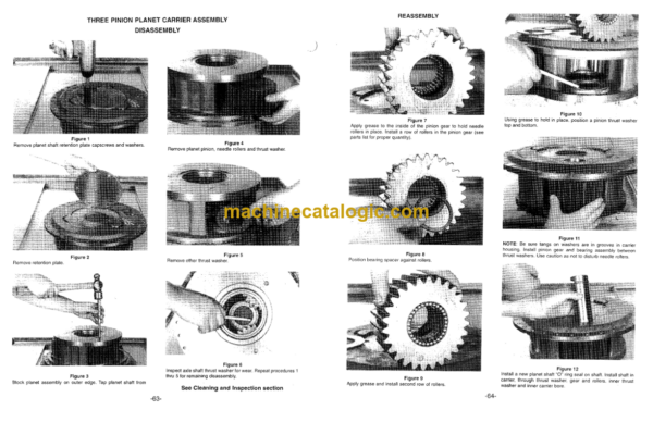 John Deere Clark Hurth 36R & 42R Rigid Axles Component Technical Manual (CTM319)