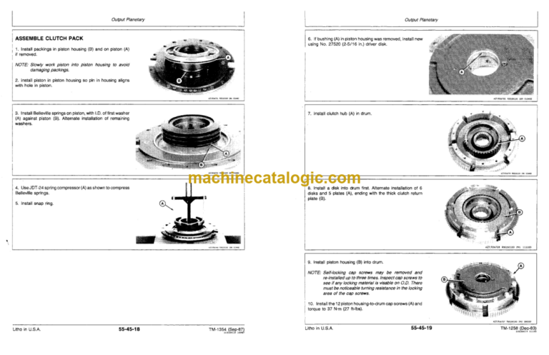 John Deere 4650 and 4850 Tractors Repair Technical Manual (TM1354)