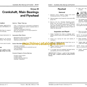 John Deere 840, 940, 1040 and 1140 Tractors Technical Manual (TM4353)