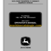 John Deere 1435, 1445, 1545, 1565 Series-2 Front Mower Operator's Manual (OMTCU24078)