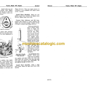 John Deere MODEL MC Tractor Service Manual (SM2003)