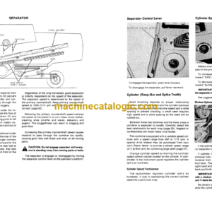 John Deere 3300 Combine Operator’s Manual (OMH84016)