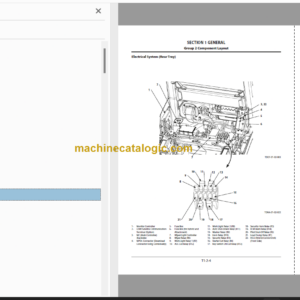 Hitachi ZH210-5B ZH210LC-5B Hybrid Excavator Technical and Workshop Manual