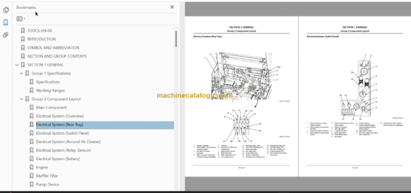 Hitachi ZH210-5B ZH210LC-5B Hybrid Excavator Technical and Workshop Manual