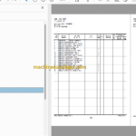 Hitachi ZX95US-7 ZX95USB-7 ZX75US-7 ZX85USB-7 (4TNV98CT-L2WHB6) Hydraulic Excavator Engine Parts Catalog