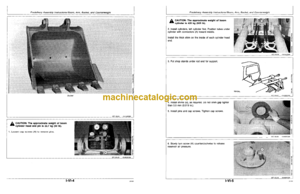 John Deere 992D-LC Excavator Technical Manual (TM1463)