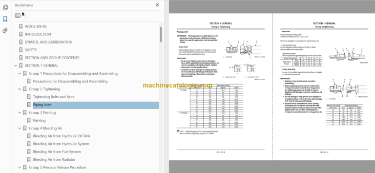 Hitachi ZH210-5B ZH210LC-5B Hybrid Excavator Technical and Workshop Manual
