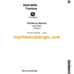 John Deere 8450-8650 Tractors Technical Manual (TM1355)