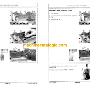 John Deere 595D Excavator Repair Technical Manual (TM1445)