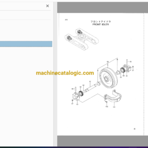 Hitachi EX150LC-5 EX160LC-5 Excavator Parts Catalog & Equipment Components Parts Catalog