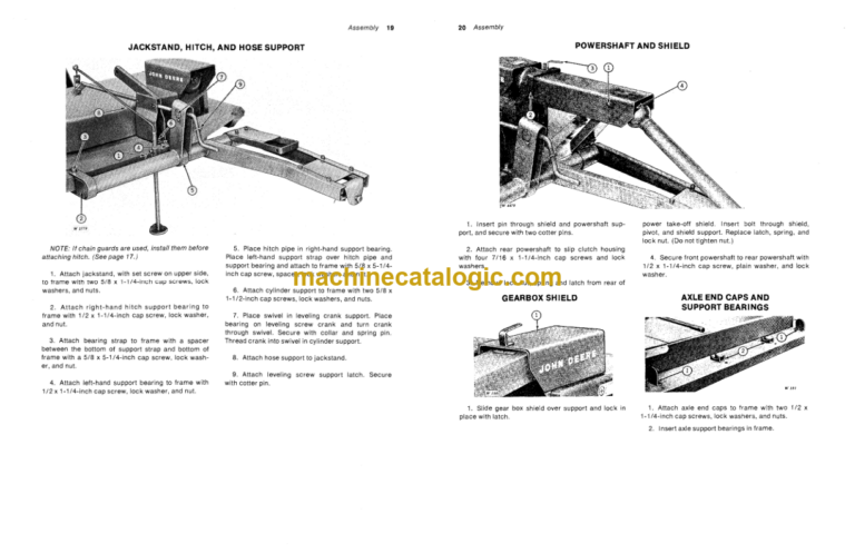 John Deere 527 Gyramor Rotary Cutter Operator's Manual (OMW21201)