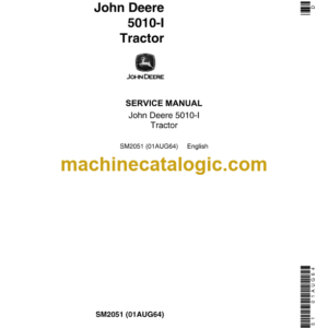 John Deere 5010-I Tractor Service Manual (SM2051)