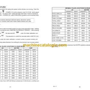 Hagie MODEL STS 10 HI-TRACTOR Operator’s Manual (TMFA101019)