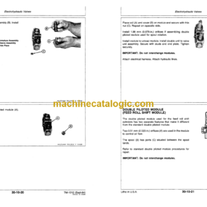 John Deere 4720 Forage Harvester Technical Manual (TM1312)