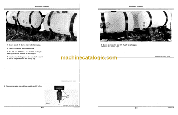 John Deere 7000 Flex-Fold 8-Row Wide and 12-Row Narrow Drawn Max-Emerge Planters Operator's Manual (OMA49798)