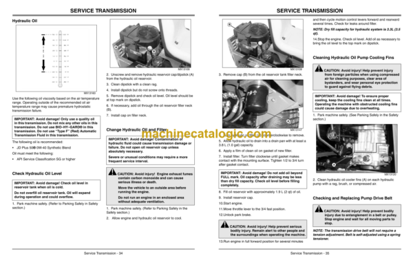 John Deere 717 and 727 Mini-Frame Z-Trak Operator's Manual (OMTCU15693B2)