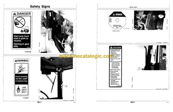 John Deere 410D and 510D Backhoe Loader (SERIAL NO 796034-) Operator's Manual (OMT149165)