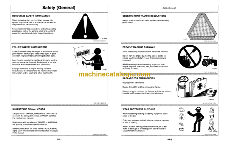 John Deere 2755 and 2855N Tractors Operator's Manual (OML57754)