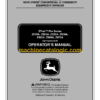 John Deere Z910A, Z920A, Z925A, Z930A, Z950A, Z960A, Z970A ZTrak Pro Series Operator's Manual (OMTCU27228E)