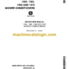 John Deere 1350, 1360, 1460 and 1470 Mower-Conditioners Operator's Manual (OMCC32997)